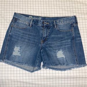 Madewell size 28 denim jean shorts